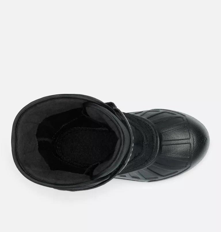 Columbia Kids' Powderbug Snowlite Strap Boot in Black
