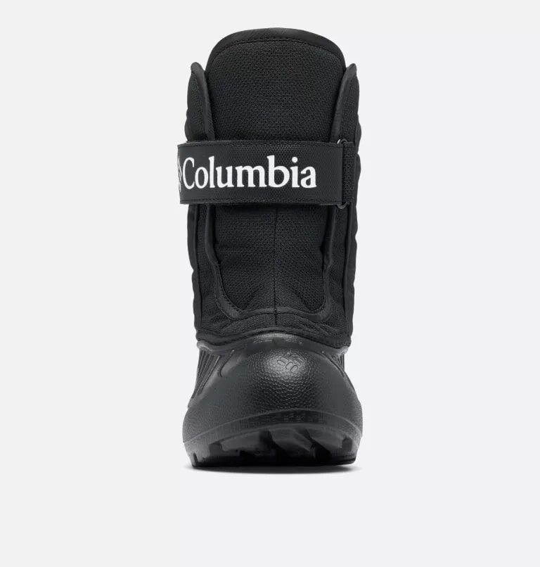 Columbia Kids' Powderbug Snowlite Strap Boot in Black