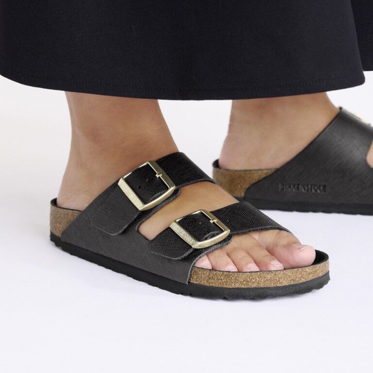 Birkenstock Women's Arizona BS Birko-Flor Embossed Sandal