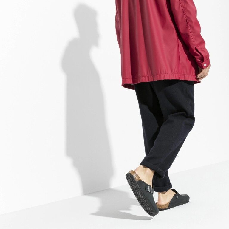 Birkenstock Men's Oiled Leather Boston Sandal