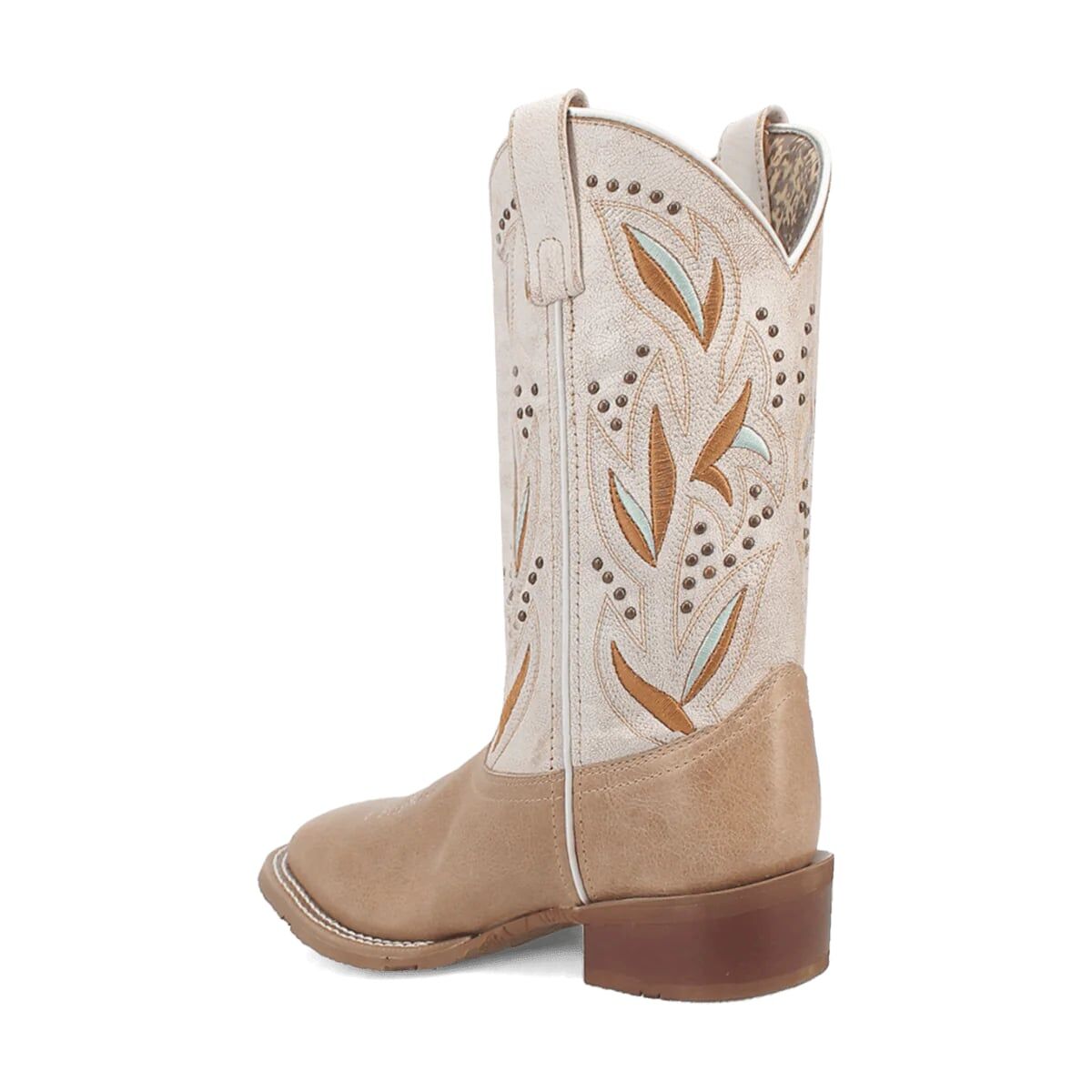 Laredo Women's Lydia Square Toe Western Boot in Sand