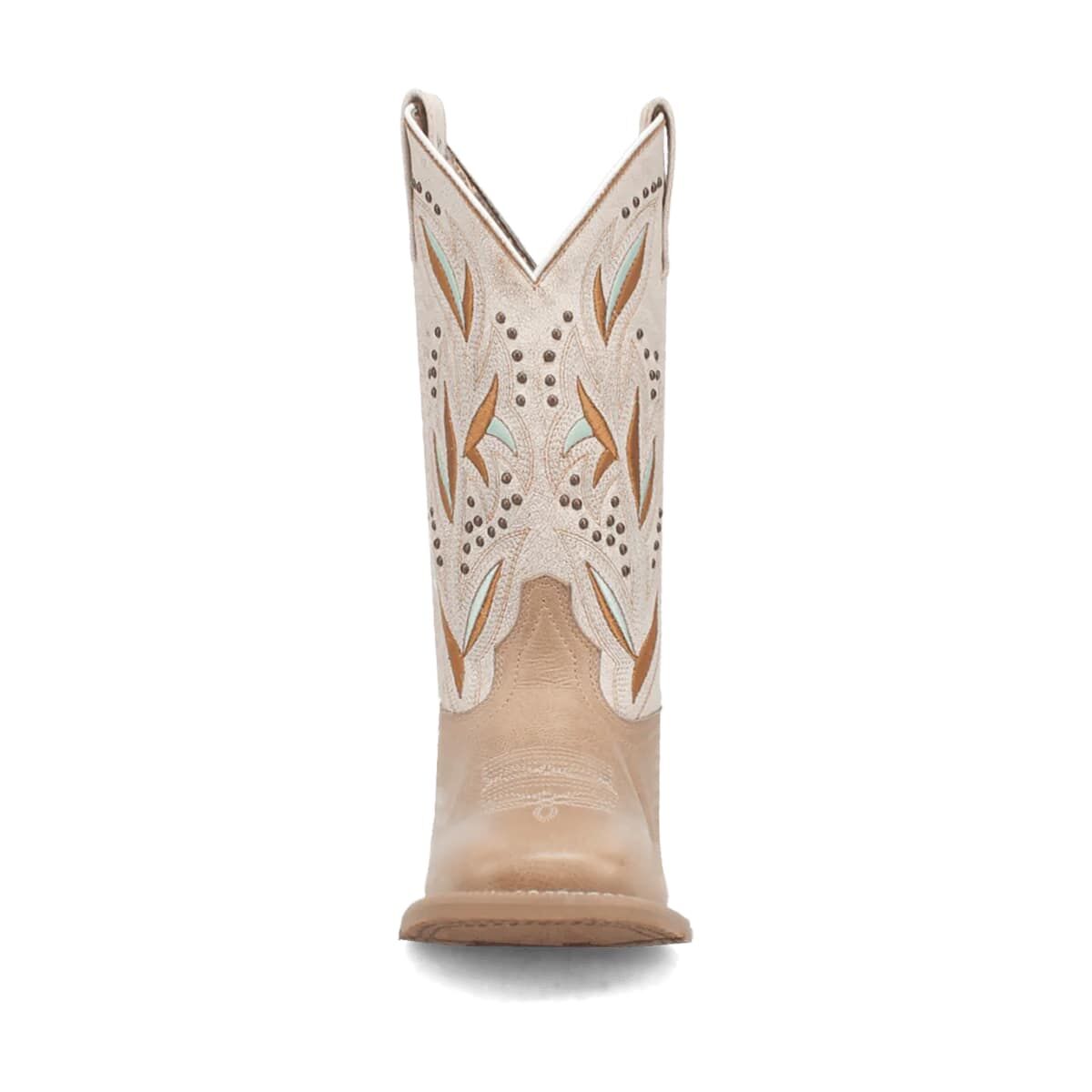 Laredo Women's Lydia Square Toe Western Boot in Sand