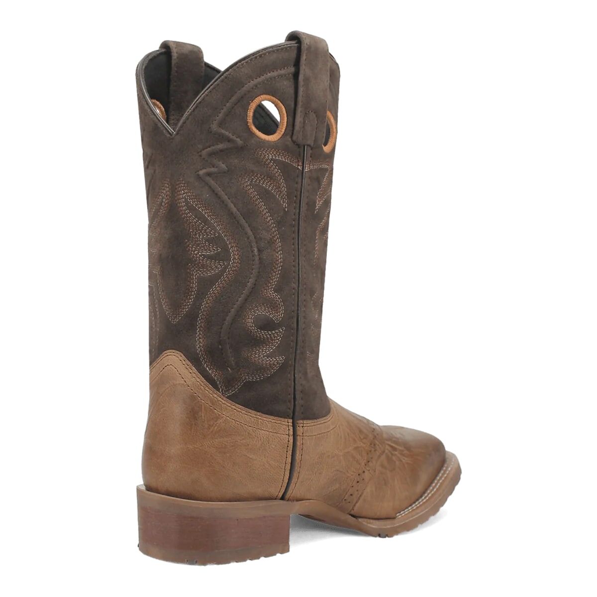 Laredo Men's Jennings Square Toe Western Boot in Taupe