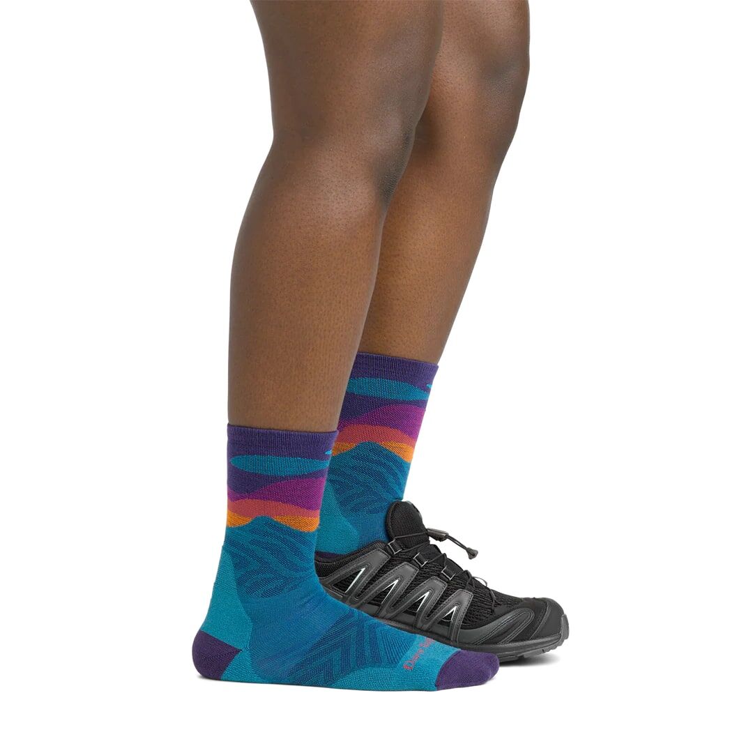 Darn Tough Women's Mirnavated Micro Crew Ultra-:Lightweight Running Sock