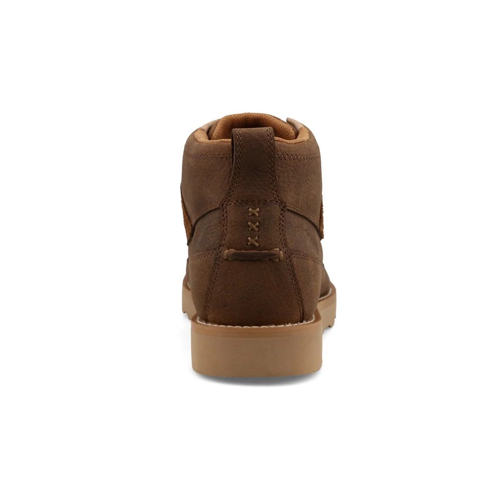 Twisted X Men's 4-In Wedge Sole Boot in Tobacco Brown