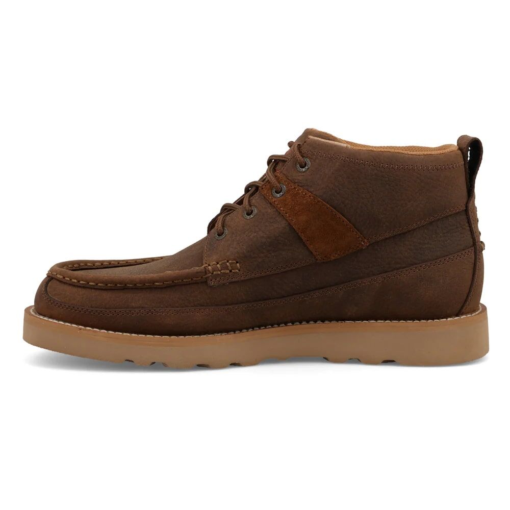 Twisted X Men's 4-In Wedge Sole Boot in Tobacco Brown