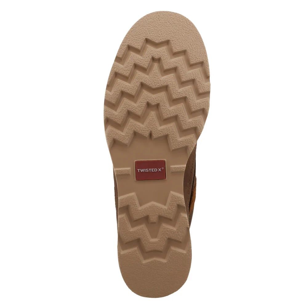 Twisted X Men's 4-In Wedge Sole Boot in Tobacco Brown