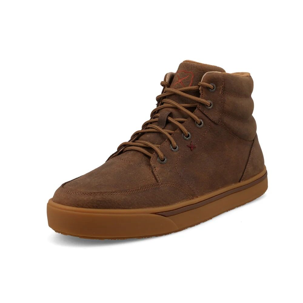 Twisted X Men's 6-In Kicks in Tobacco Brown