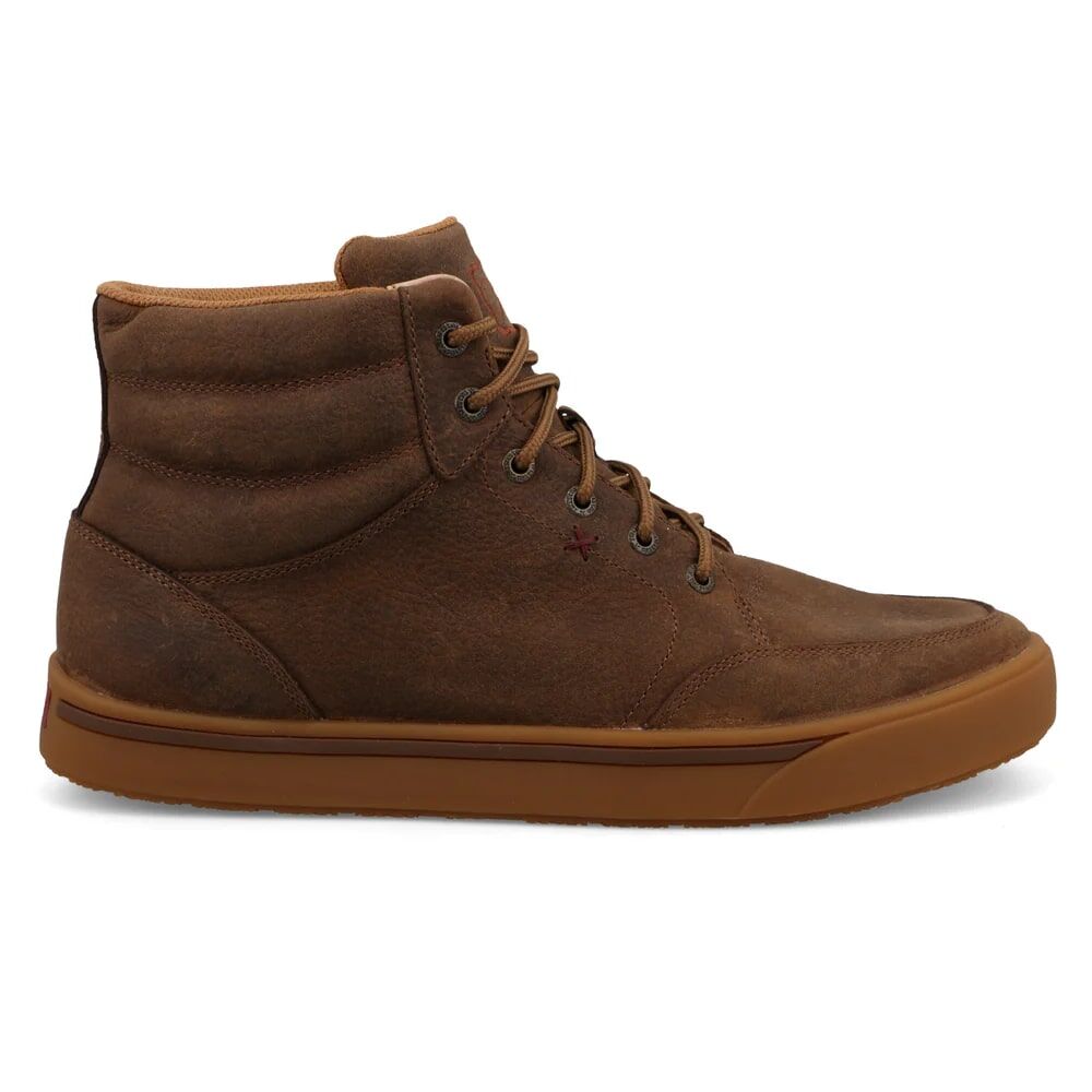 Twisted X Men's 6-In Kicks in Tobacco Brown