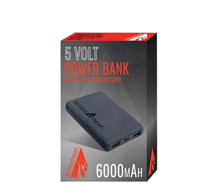 ActionHeat 5-Volt 6000-mAh Power Bank Kit