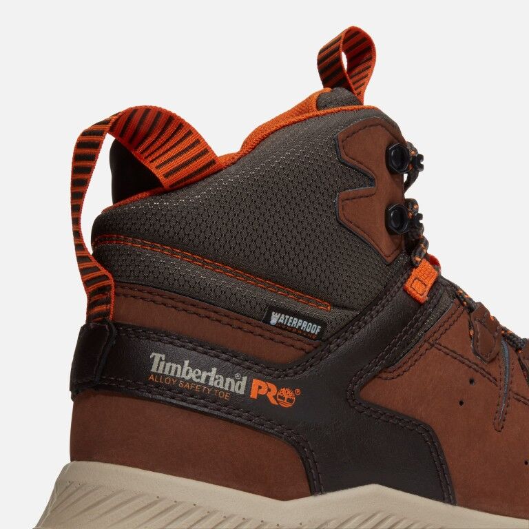 Timberland Pro Men's Tempe 6-In Soft Toe Waterproof Work Boot