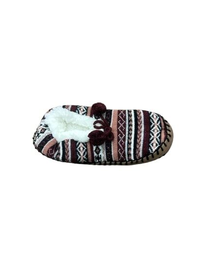 Muk Luks Women's Ballerina Slippers in Brown