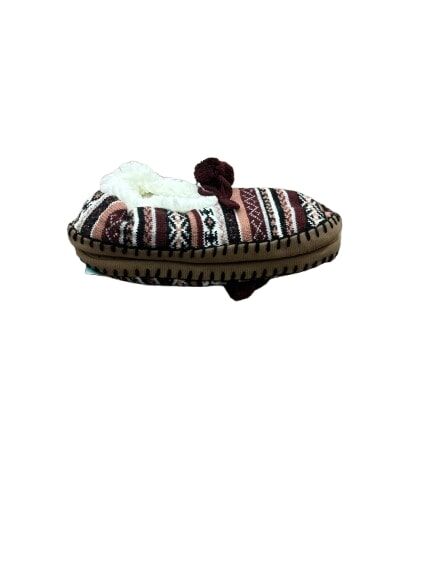 Muk Luks Women's Ballerina Slippers in Brown