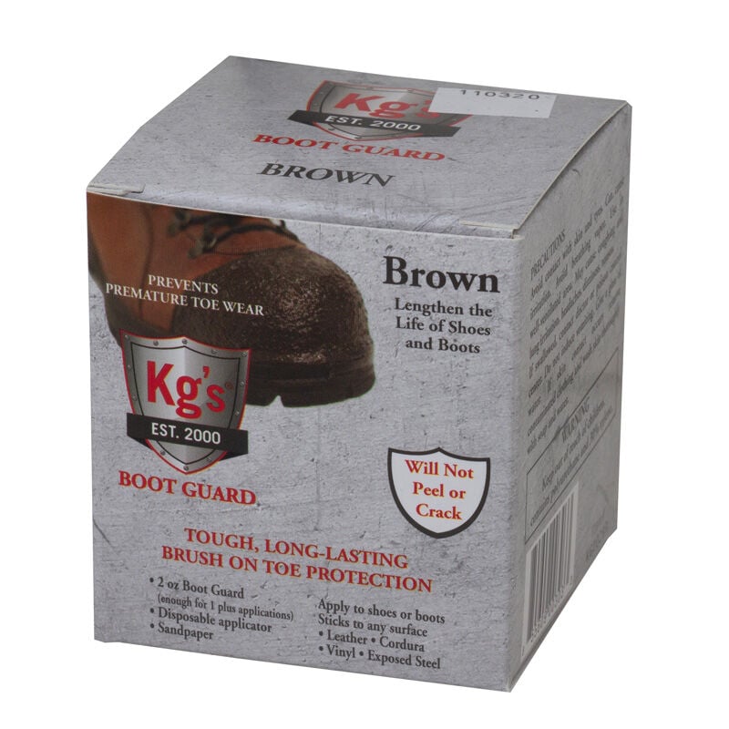 KG's Brown Boot Guard, 2-Oz