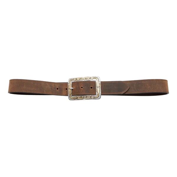 AndWest Women's 1 1/2-In Boxed Arrow Buckle Belt in Brown