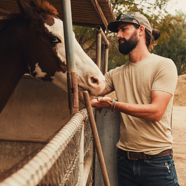 AndWest Men's 1 1/2-In Double Perforated Belt in Brown