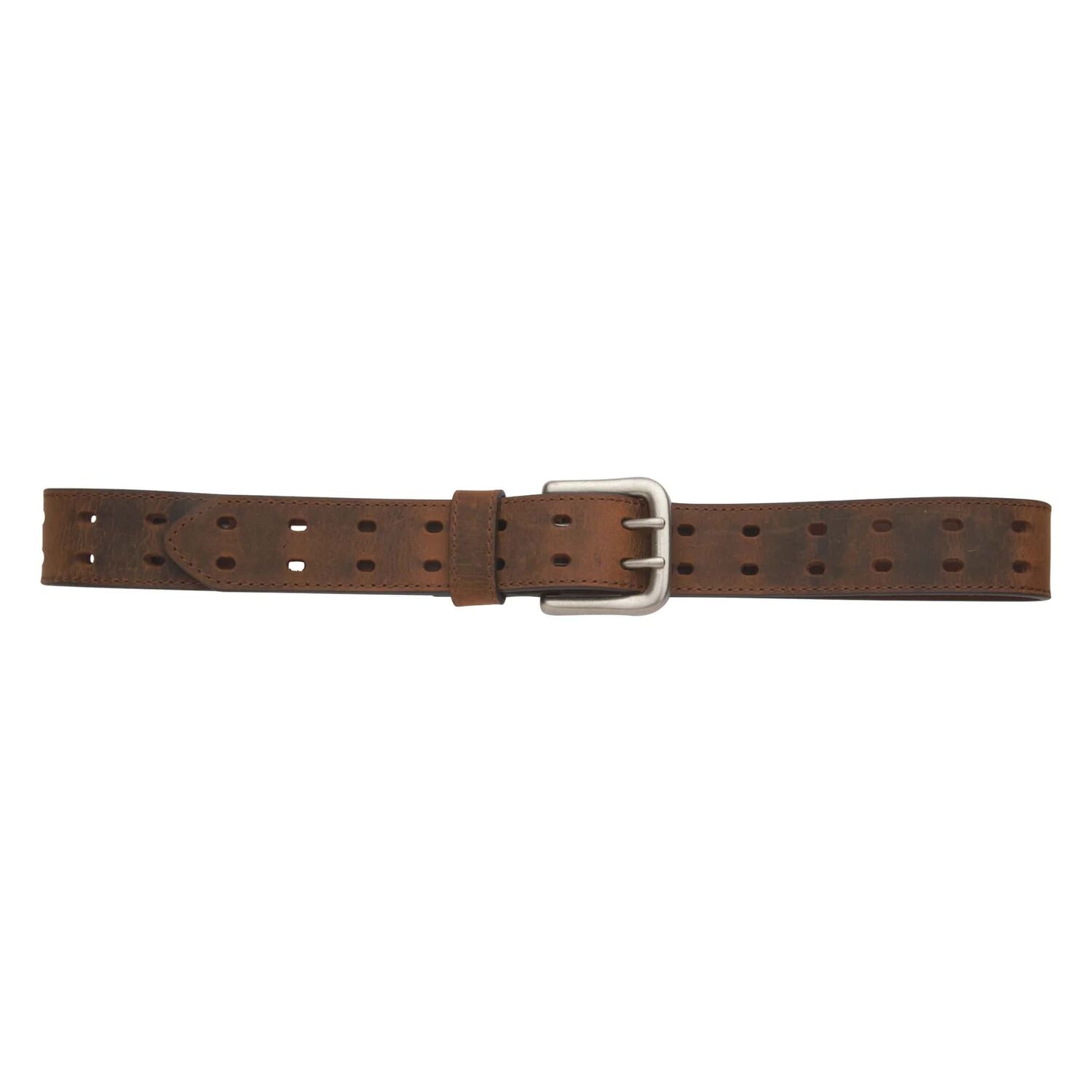 AndWest Men's 1 1/2-In Double Perforated Belt in Brown