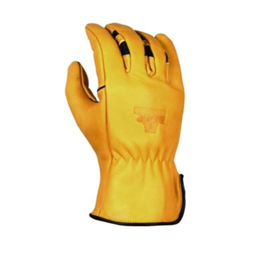 Bear Knuckles Regular Duty Cowhide Driver Glove in Yellow