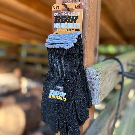 Bear Knuckles Money Maker Medium Right Hand Roping Glove, 5-Pk