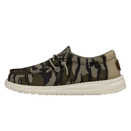 Hey Dude Outlet Store Hey Dude Boys' Wally Mossy Oak Original Shoe