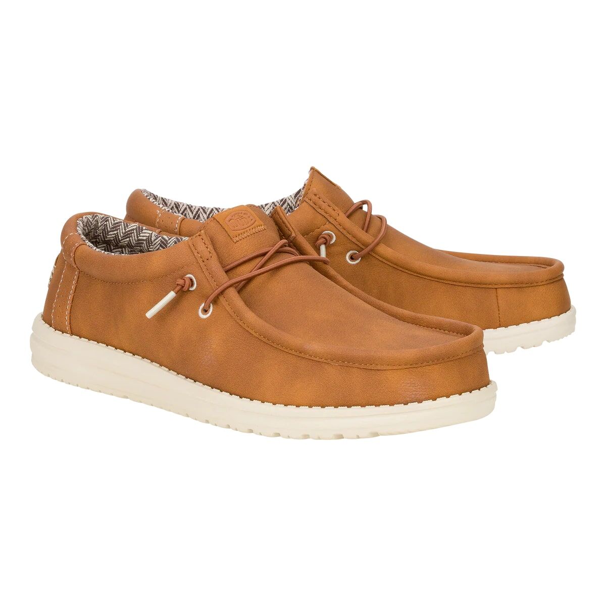 Hey Dude Men's Wally Classic Shoe in Tan
