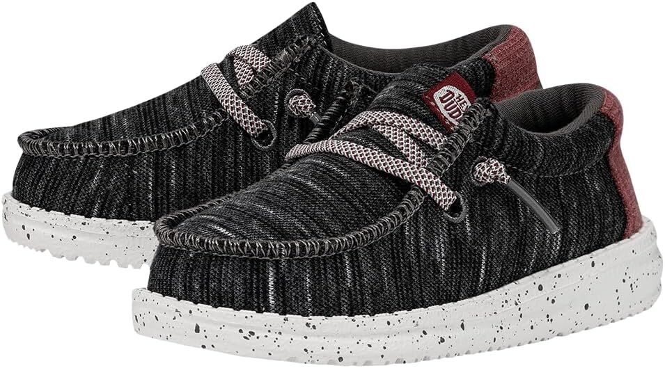 Hey Dude Youth's Boy's Wally Youth Jersey Moccasin