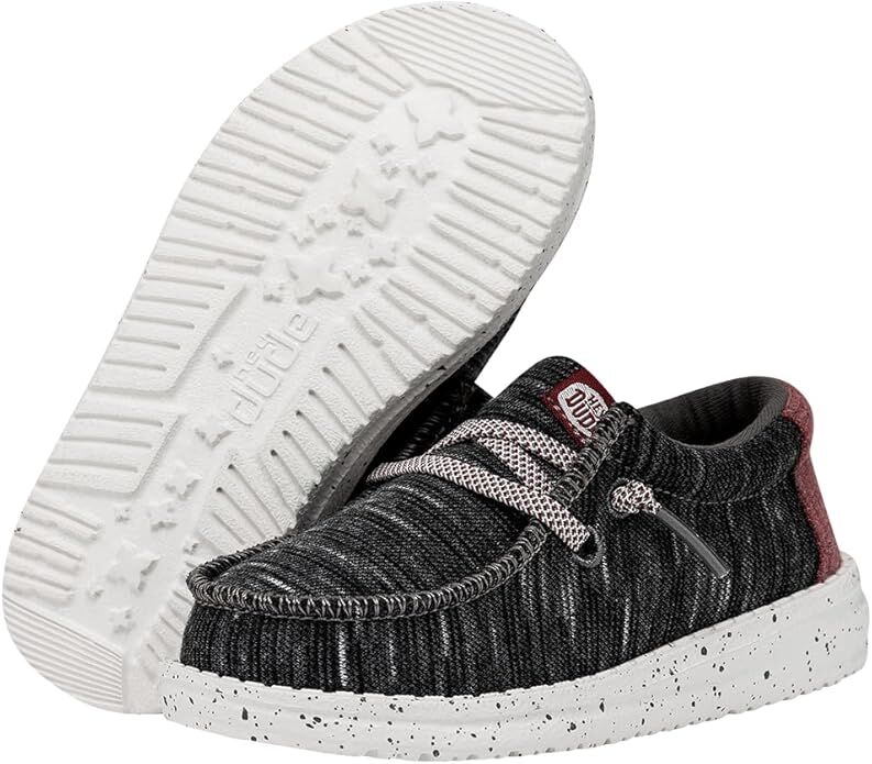 Hey Dude Youth's Boy's Wally Youth Jersey Moccasin