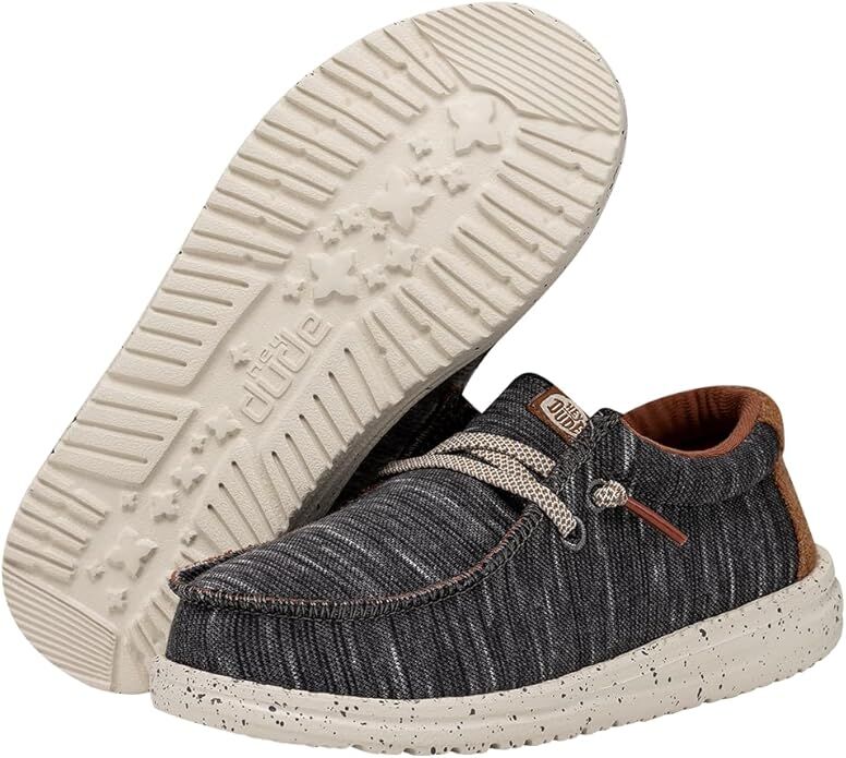 Hey Dude Youth's Boy's Wally Youth Jersey Moccasin