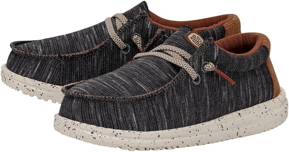 Hey Dude Youth's Boy's Wally Youth Jersey Moccasin