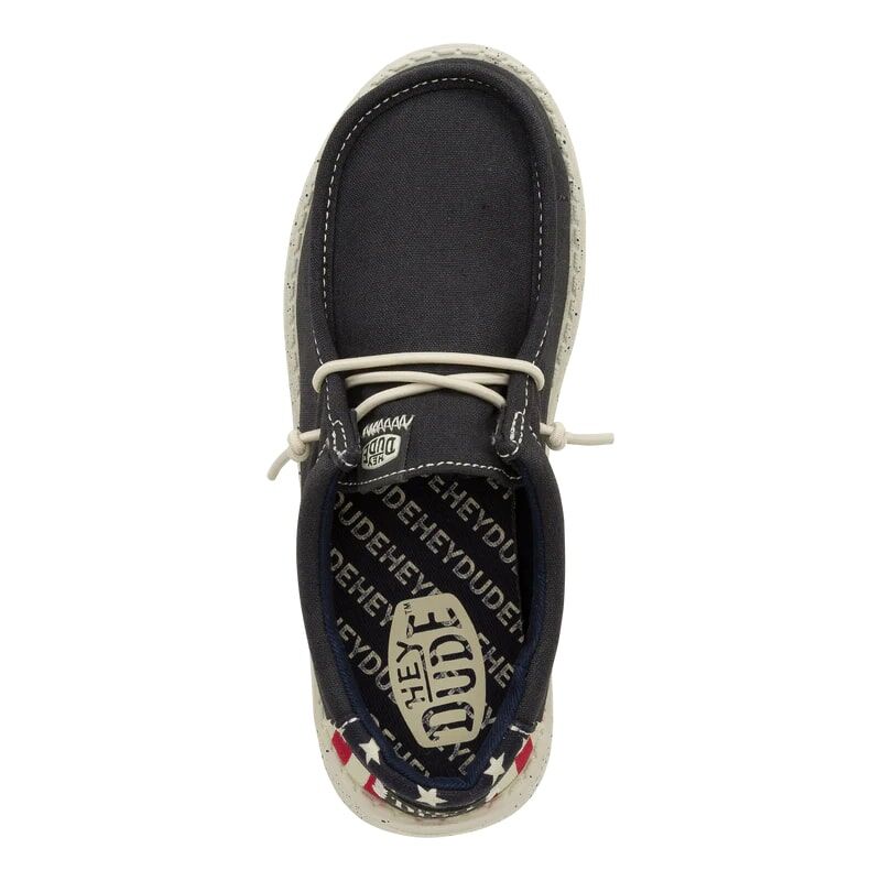 Hey Dude Boy's Wally Youth Americana Shoe
