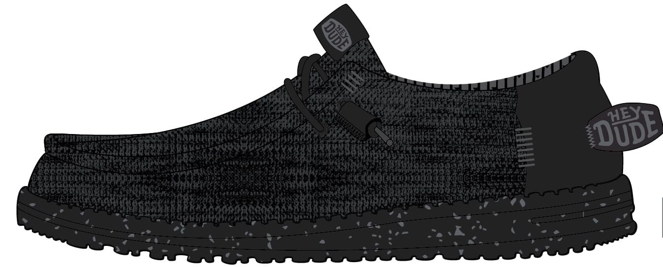 Hey Dude Youth Wally Stretch Sox Shoe