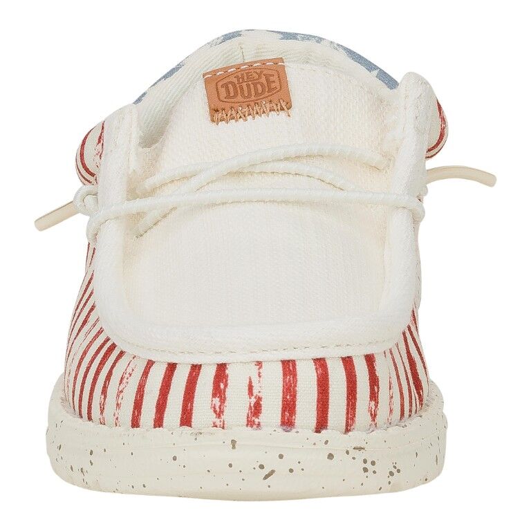 Hey Dude Boy's Wally Funk Americana Stars Shoe