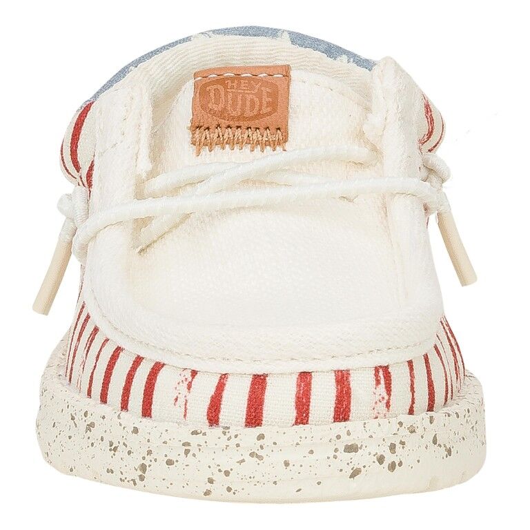 Hey Dude Boy's Wally Funk Americana Stars Shoe