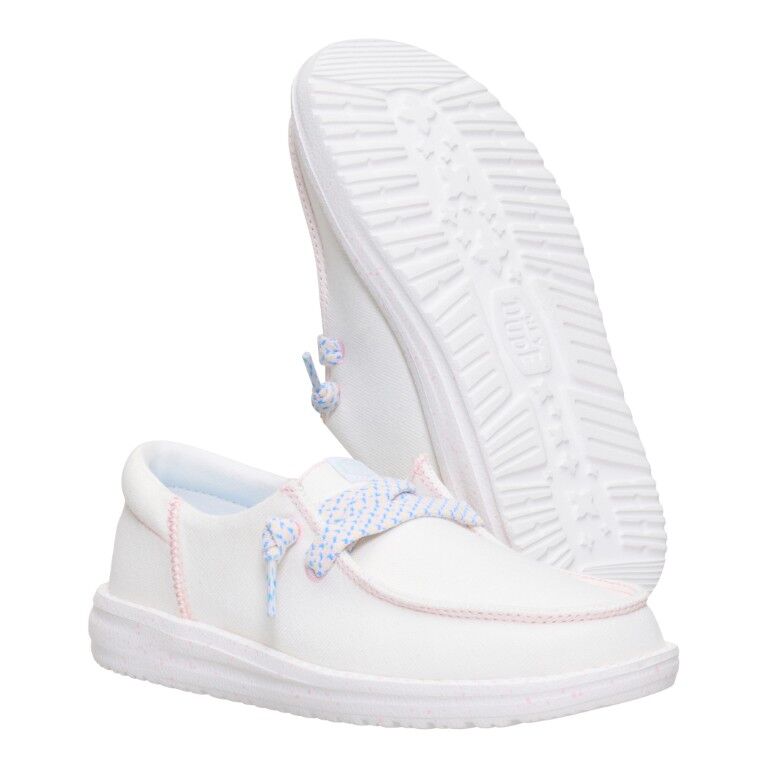 Hey Dude Youth Wendy Funk Friendship Lace Slip On Shoes