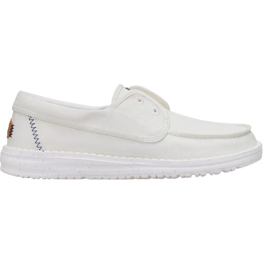 Hey Dude Women's Wendy Cru Stretch Canvas Slip On Shoe