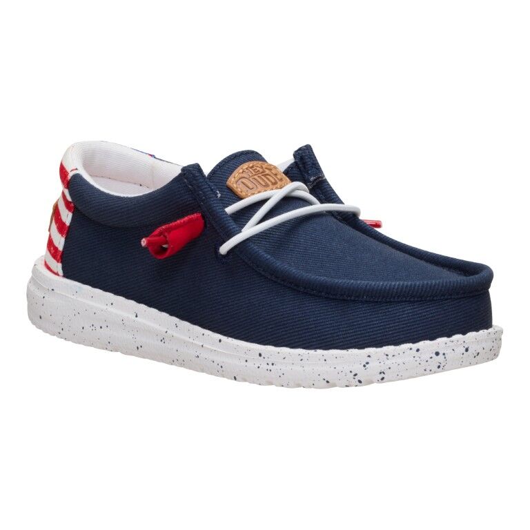 Hey Dude Youth Wally Americana II Shoe