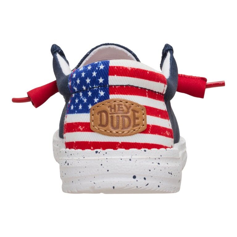 Hey Dude Youth Wally Americana II Shoe