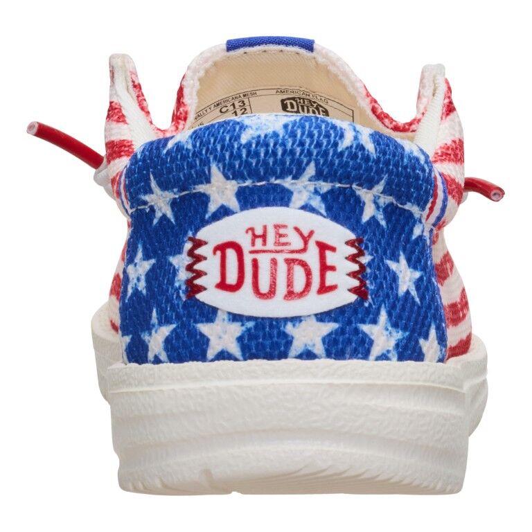 Hey Dude Youth Wally Americana II Shoe