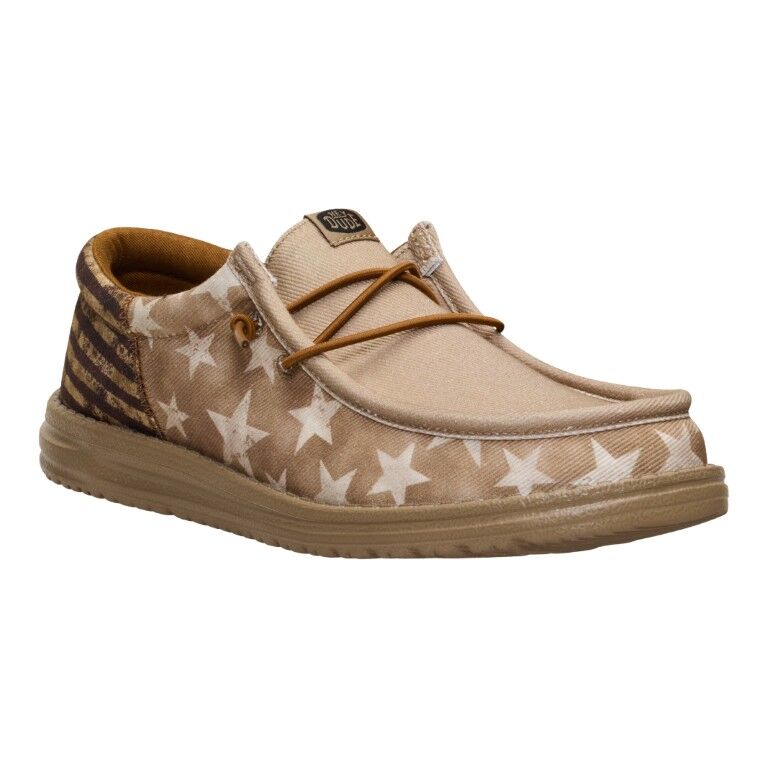 Hey Dude Men's Wally Funk Patriot Shoe
