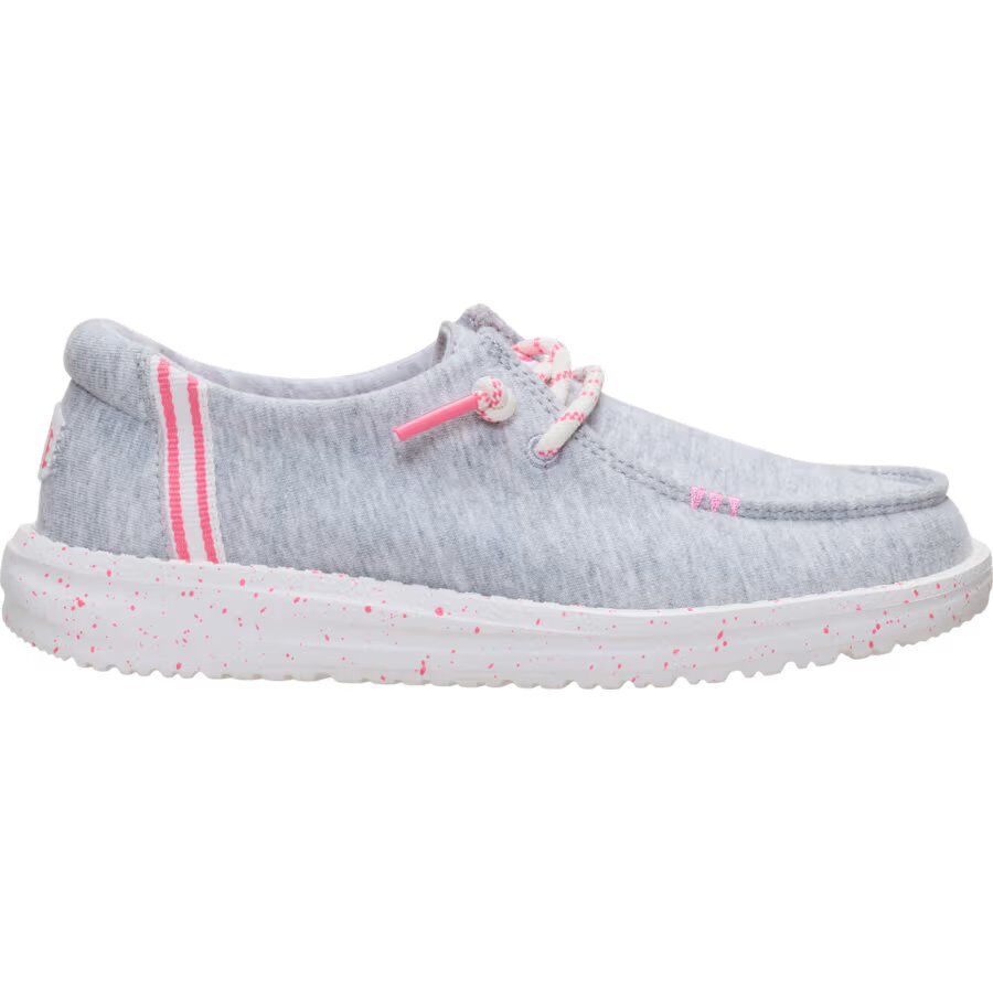 Hey Dude Toddler Wendy Stretch Jersey Varsity Shoe
