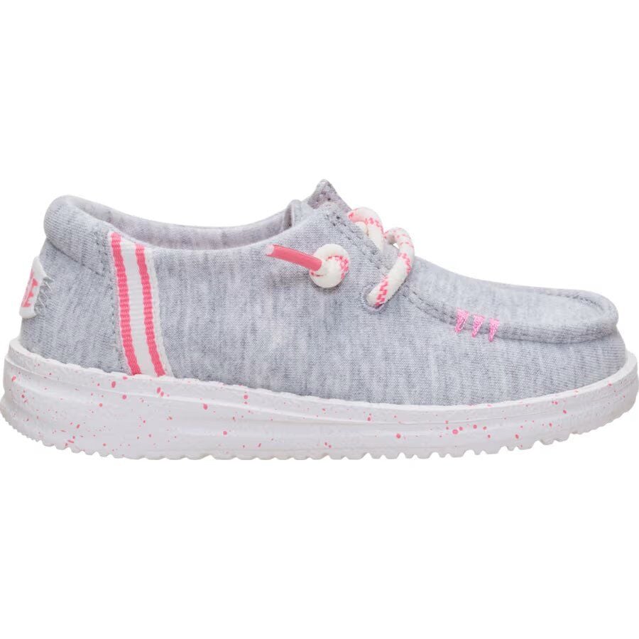Hey Dude Toddler Wendy Stretch Jersey Varsity Shoe