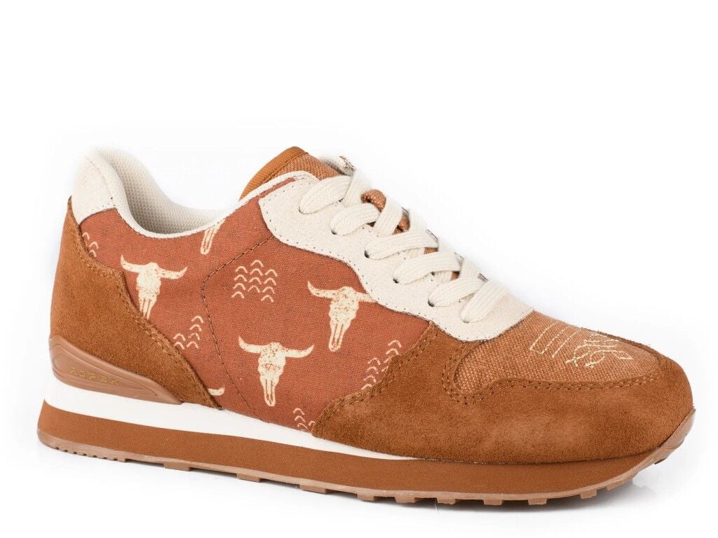 Roper Women's Giddyup Longhorn Shoe