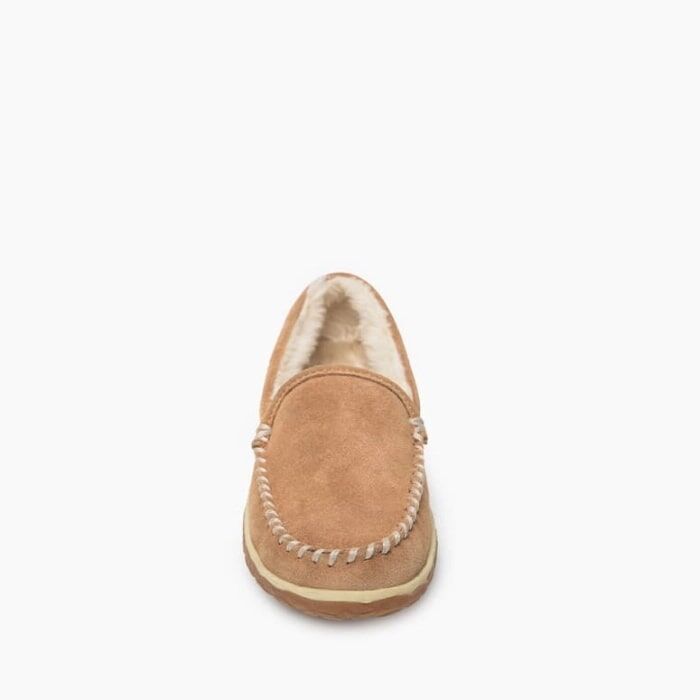 Minnetonka Women's Tempe Slipper in Cinnamon