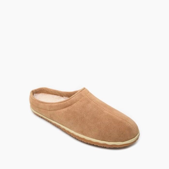 Minnetonka Men's Taylor Slipper in Cinnamon
