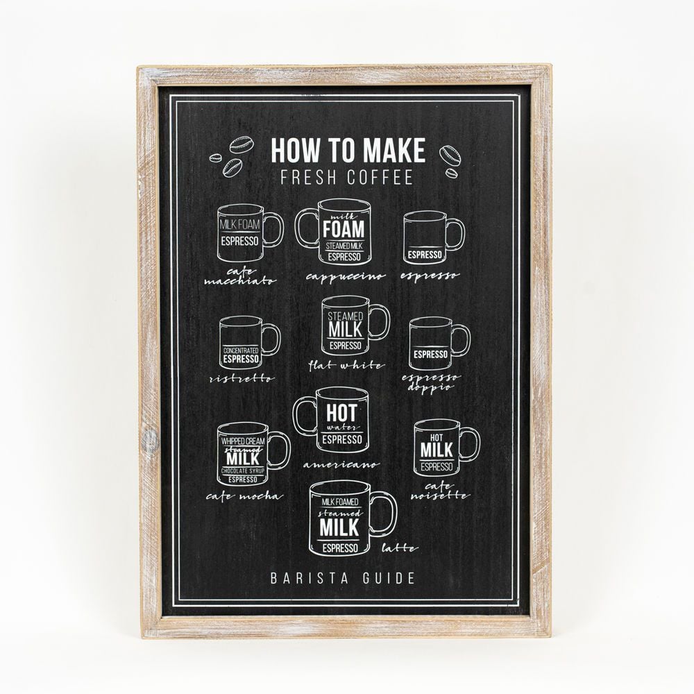 Adams & Co. Reversible Wood Frame Sign - Thumbnail 3