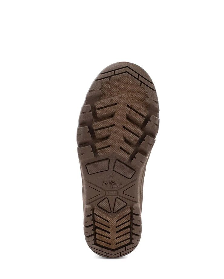 Western Chief Women's Bandana Neoprene Faux Fur Wide Calf Tall Cold Weather Boot in Brown