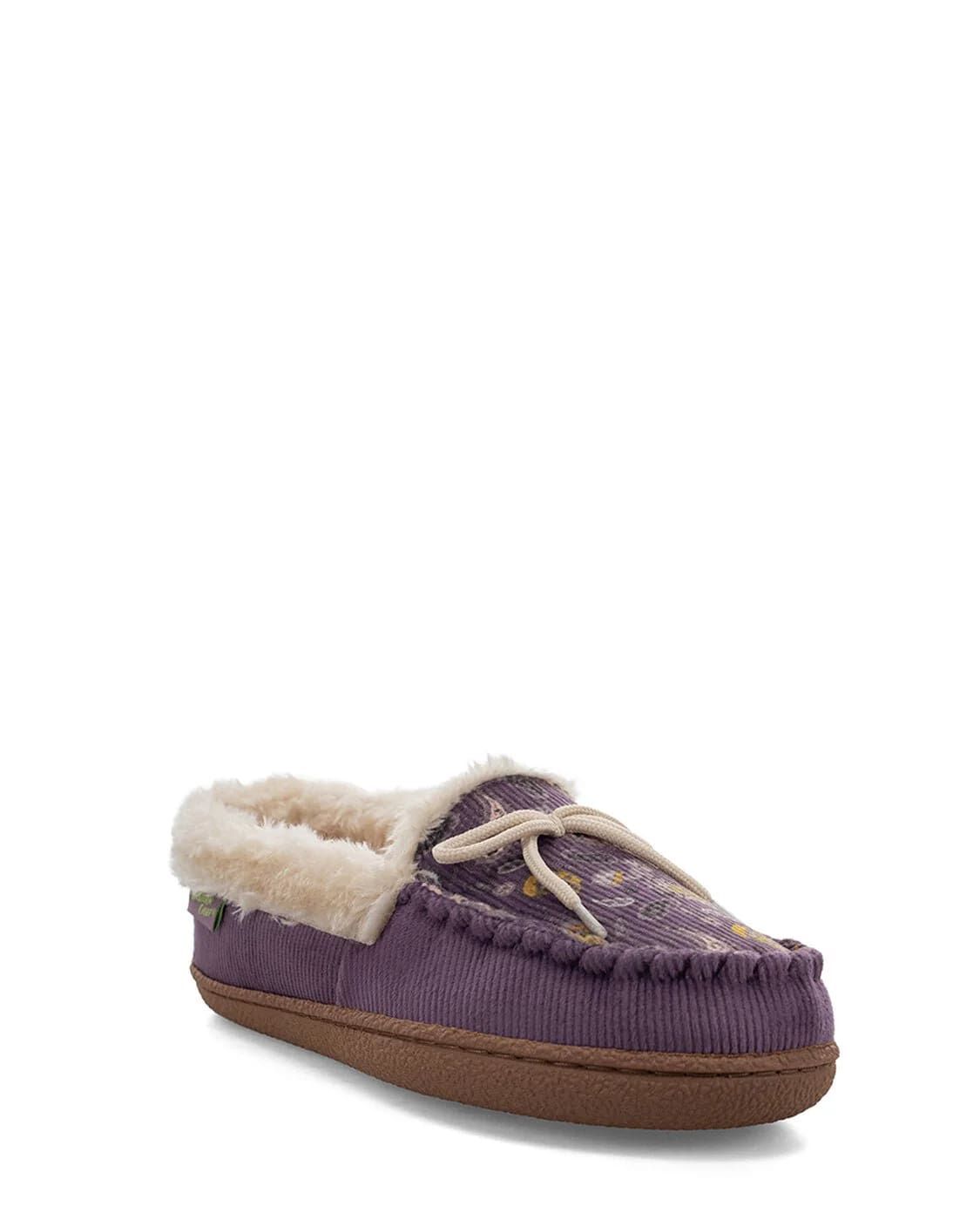 Western Chief Women's Elaine Paisley Slipper in Purple