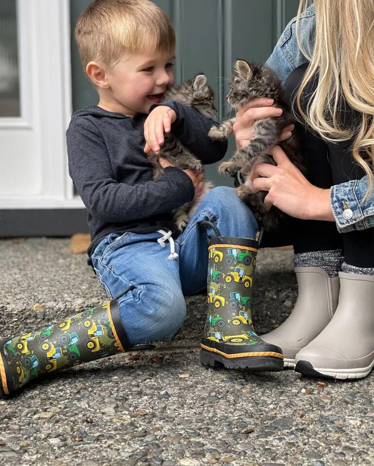 Western Chief Kids' Tractor Tough Rain Boot