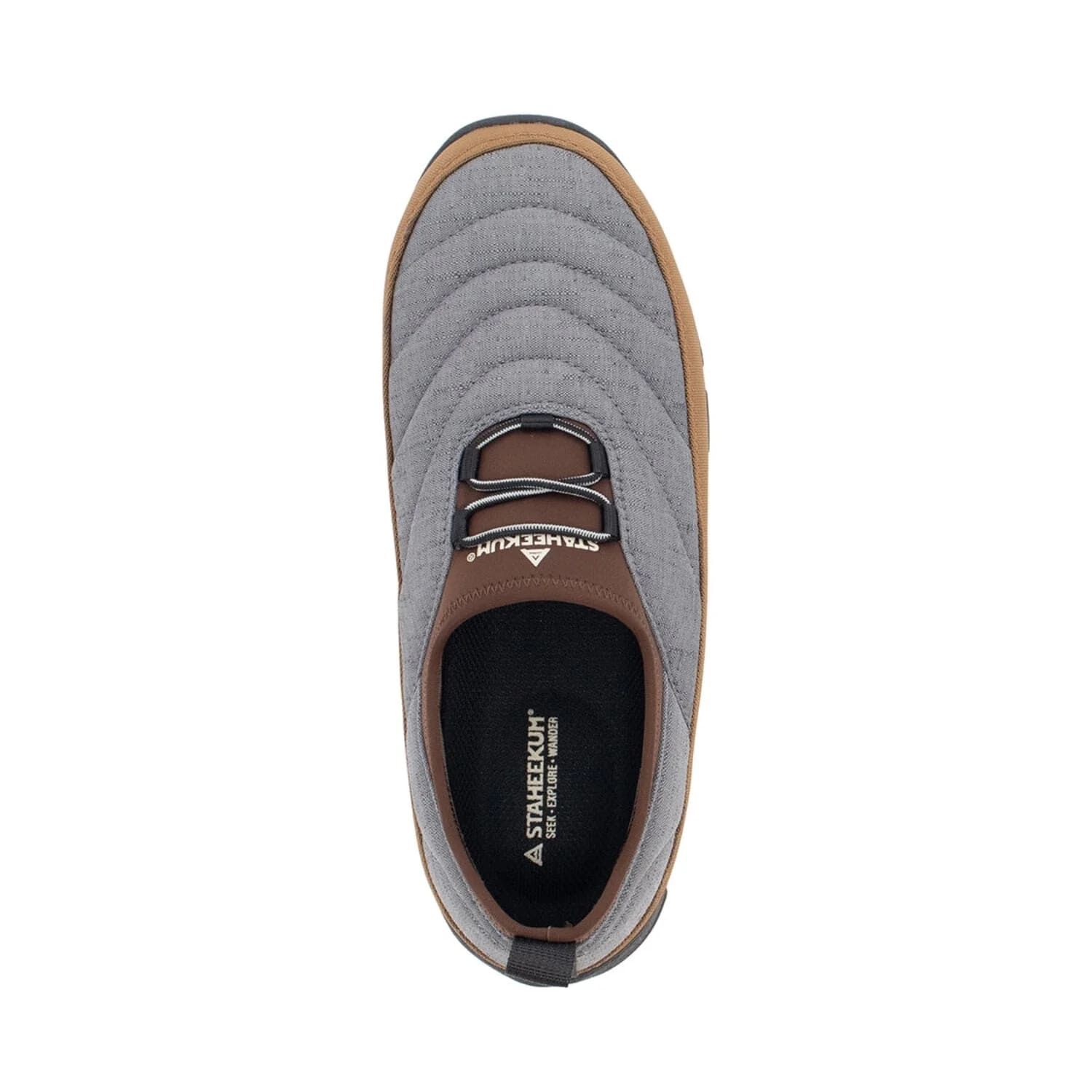 Western Chief Men's Navigator Slip On in Charcoal