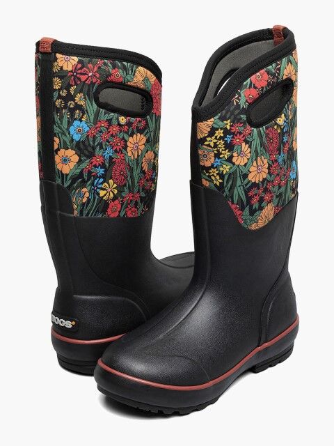 Bogs Women's Classic II Vintage Floral Farm Boots